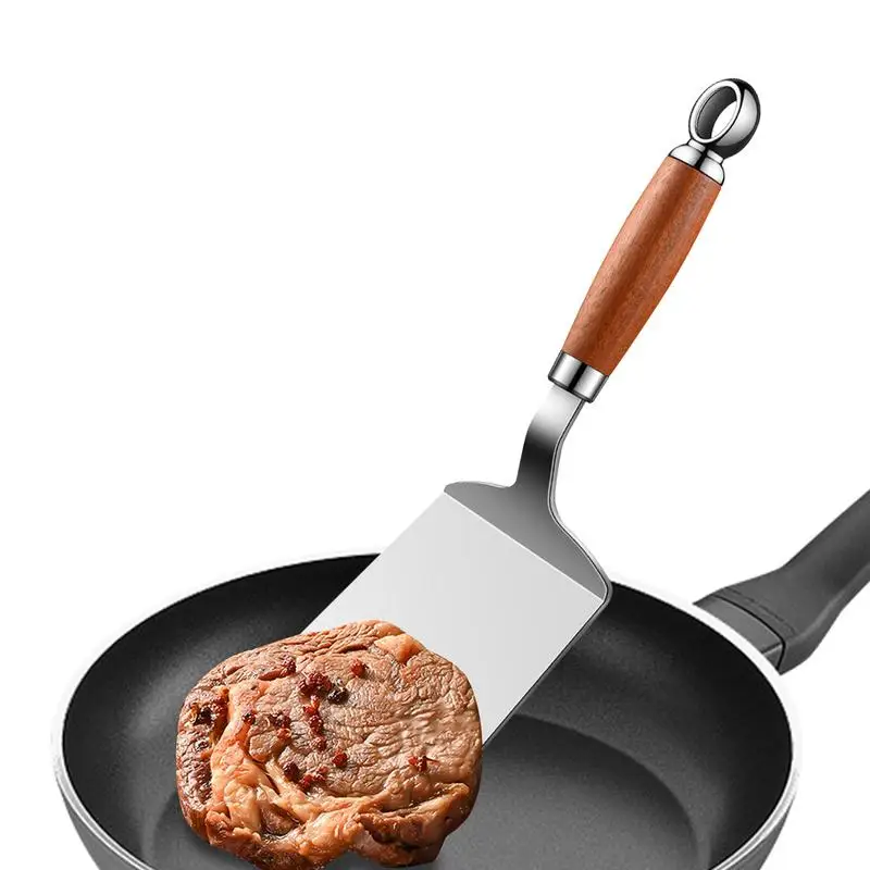 Лопатка для кухни, прочная металлическая лопатка для блинов, эргономичная лопатка, лопатка для посудомоечной машины, безопасная сервировочная лопатка для гриля
Лопатка для кухни, прочная металлическая лопатка для блинов, эргономичная лопатка, лопатка для посудомоечной машины, безопасная сервировочная лопатка для гриля