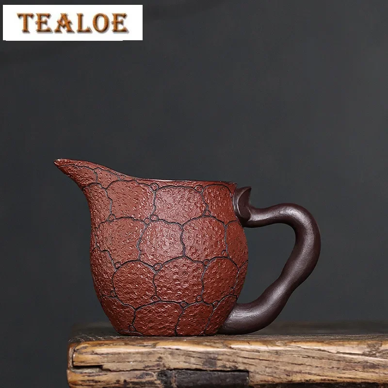 240ml Aesthetic Yixing Purple Clay Tea Pitcher Handmade Ruyi Lingzhi Justice Cup Raw Ore Mud Kettle Zisha Tea Set Tea Ceremony
240ml Aesthetic Yixing Purple Clay Tea Pitcher Handmade Ruyi Lingzhi Justice Cup Raw Ore Mud Kettle Zisha Tea Set Tea Ceremony