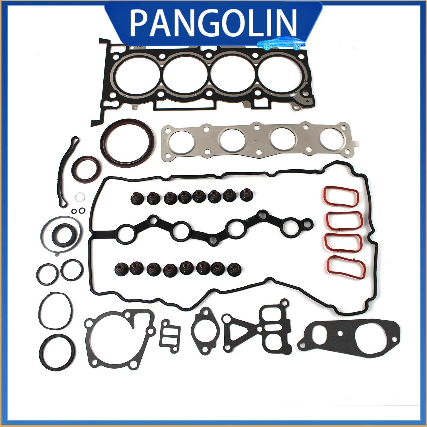 PANGOLIN Engine Overhaul Gasket Set Kit Compatible with Hyundai Tucson Kia Sportage 2.4L GDI G4KJ 2016 2017 2018 2019 2020
PANGOLIN Engine Overhaul Gasket Set Kit Compatible with Hyundai Tucson Kia Sportage 2.4L GDI G4KJ 2016 2017 2018 2019 2020