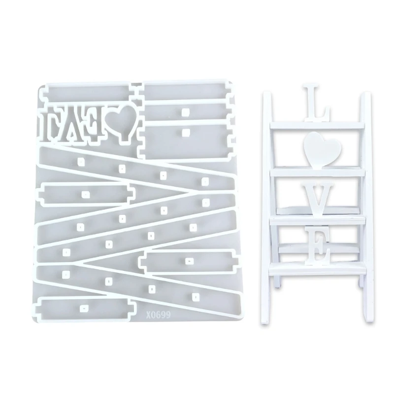 HXBF Multifuntional Ladder Silicone Mold Artistic Charm Moulds Decorative Moulds Home Decors Accessory Silicone Texture
HXBF Multifuntional Ladder Silicone Mold Artistic Charm Moulds Decorative Moulds Home Decors Accessory Silicone Texture