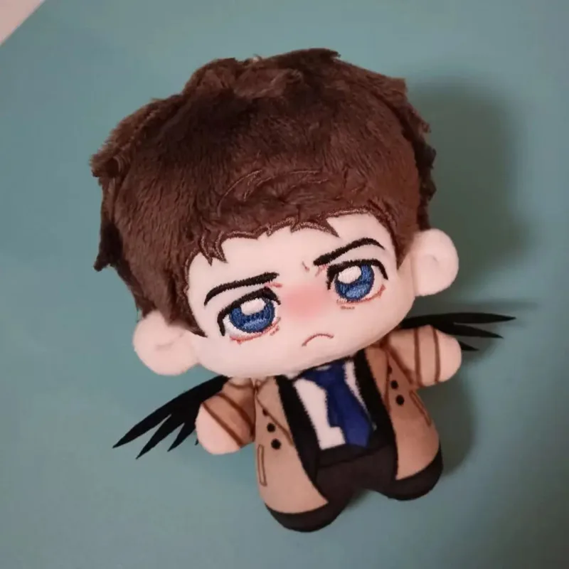 New Movie Supernatural Plush Doll Toy 10CM Cartoon Cute Soft Castiel Plushs Toys Periphery Pendant Room Decoration
New Movie Supernatural Plush Doll Toy 10CM Cartoon Cute Soft Castiel Plushs Toys Periphery Pendant Room Decoration