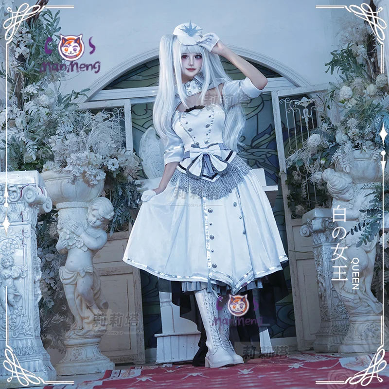 Nightmare Tokisaki Kurumi Cosplay DATE A LIVE The White Queen Costume Halloween Party Lolita Dress Wig Props Women's Sweet Set
Nightmare Tokisaki Kurumi Cosplay DATE A LIVE The White Queen Costume Halloween Party Lolita Dress Wig Props Women's Sweet Set