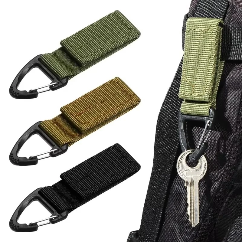 1/2/3/4Pcs Outdoor Tactical Nylon Webbing Backpack Hanging Buckle Keychain Gadgets Snap Olecranon Hook Multifunction Tool
1/2/3/4Pcs Outdoor Tactical Nylon Webbing Backpack Hanging Buckle Keychain Gadgets Snap Olecranon Hook Multifunction Tool