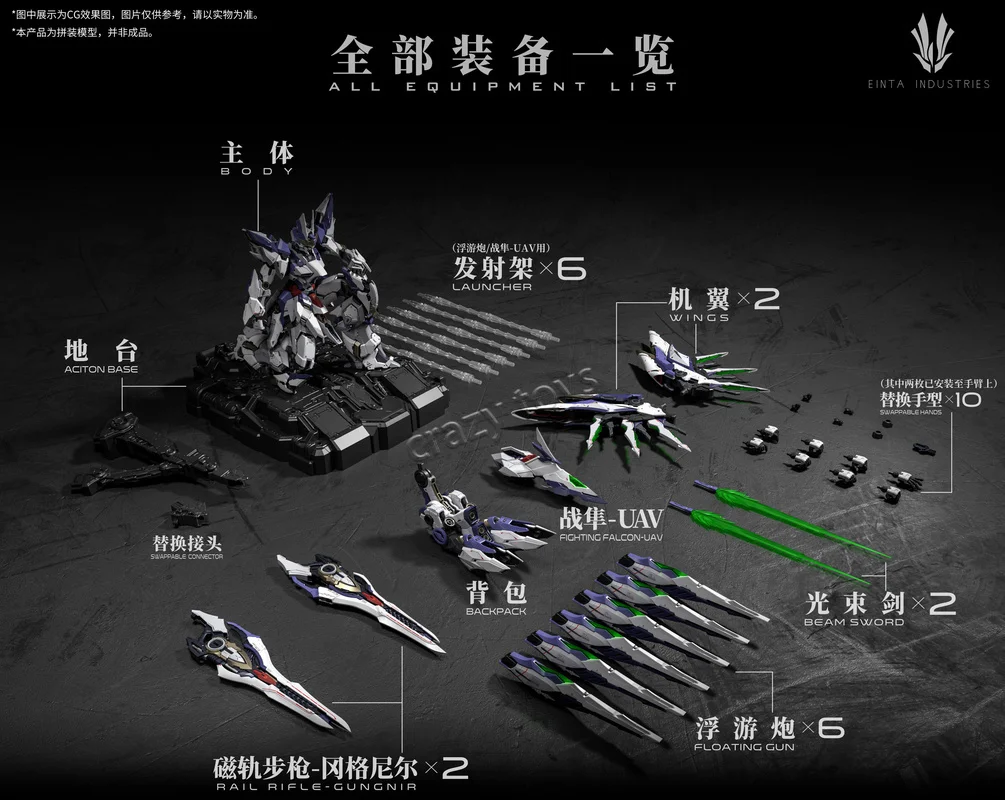 In Stock EINTA INDUSTRIES SKY DEFENDER Level-Ultimate NPCM-017 Assembling Model Mecha Model Pvc Toys Oversize 1/72
In Stock EINTA INDUSTRIES SKY DEFENDER Level-Ultimate NPCM-017 Assembling Model Mecha Model Pvc Toys Oversize 1/72