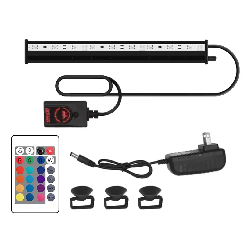 Color Aeration Reef Light for Fish Tank Aquarium Decorations LED RGB Light 45cm Black IP68 90° Beam Angle 18W 30000K 89CRI
Color Aeration Reef Light for Fish Tank Aquarium Decorations LED RGB Light 45cm Black IP68 90° Beam Angle 18W 30000K 89CRI