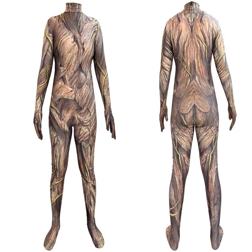 Unisex Adult Cosplay Costume 3D Tree Bark Print Zentai Full Bodysuit Carnival Halloween Party Jumpsuit
Unisex Adult Cosplay Costume 3D Tree Bark Print Zentai Full Bodysuit Carnival Halloween Party Jumpsuit