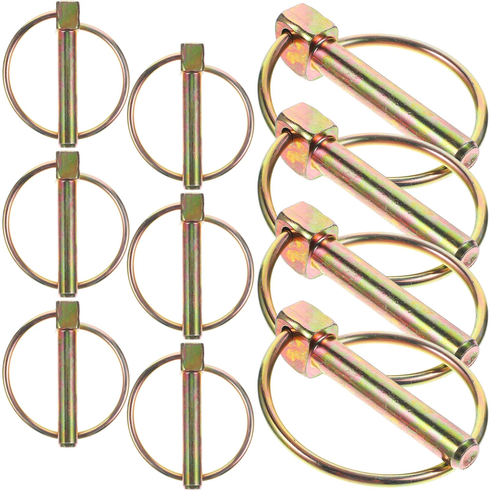 10pcs Pins 6x45mm Galvanized Pins for Tractors Trucks Marine Alloy Secure Fastener Set Durable Parts Hardware
10pcs Pins 6x45mm Galvanized Pins for Tractors Trucks Marine Alloy Secure Fastener Set Durable Parts Hardware
