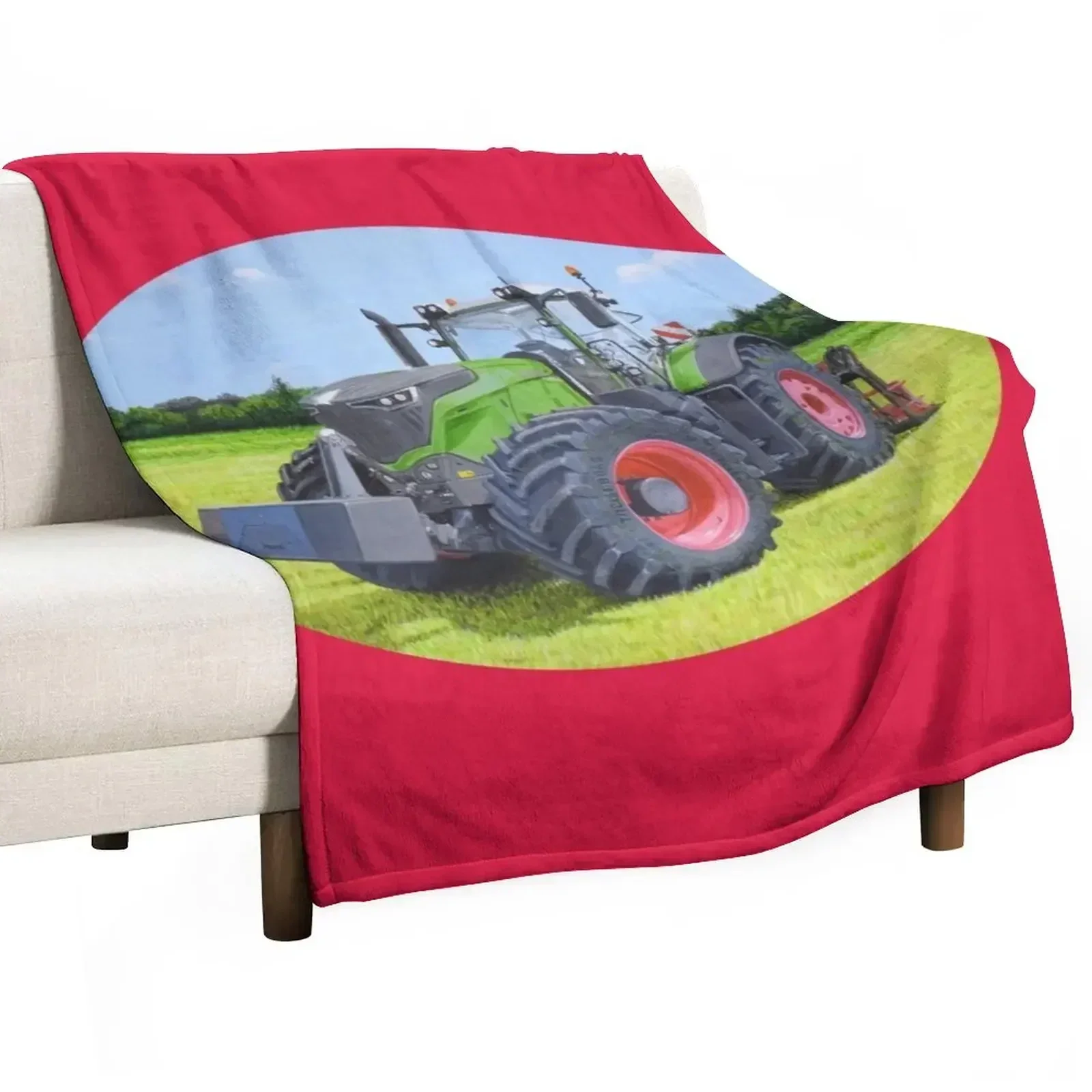 Green Tractor in Field (red) Throw Blanket Personalized Gift Multi-Purpose Blankets
Green Tractor in Field (red) Throw Blanket Personalized Gift Multi-Purpose Blankets
