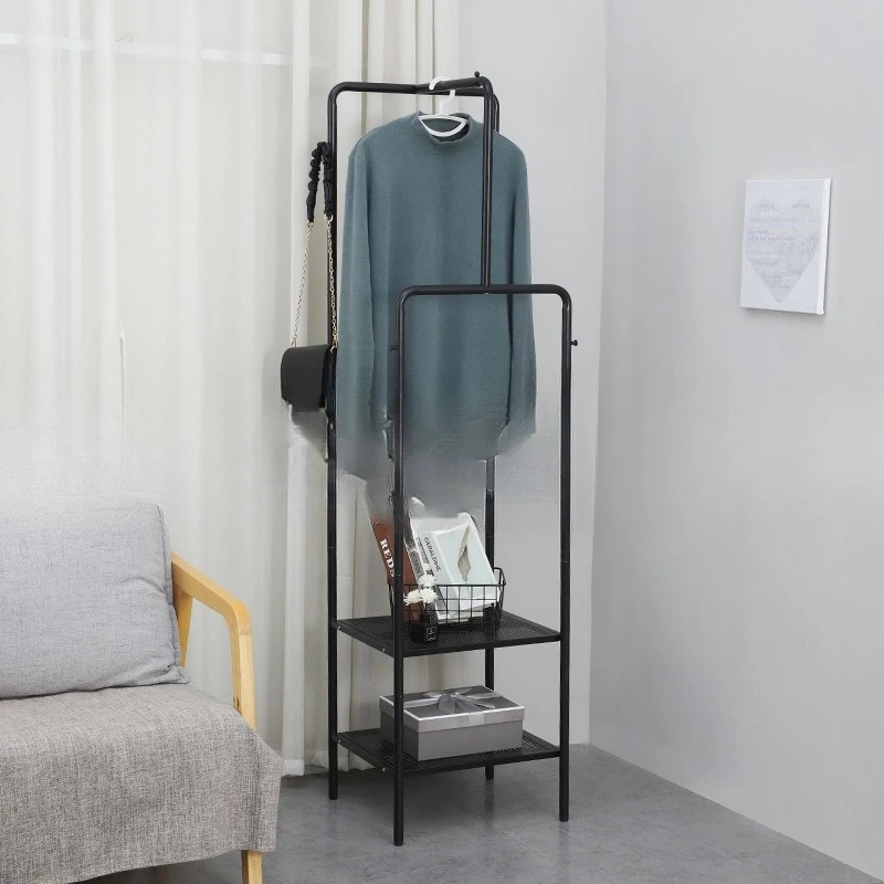 Multifunctional household hanger floor-to-ceiling bedroom coat rack wrought iron storage hanger
Multifunctional household hanger floor-to-ceiling bedroom coat rack wrought iron storage hanger