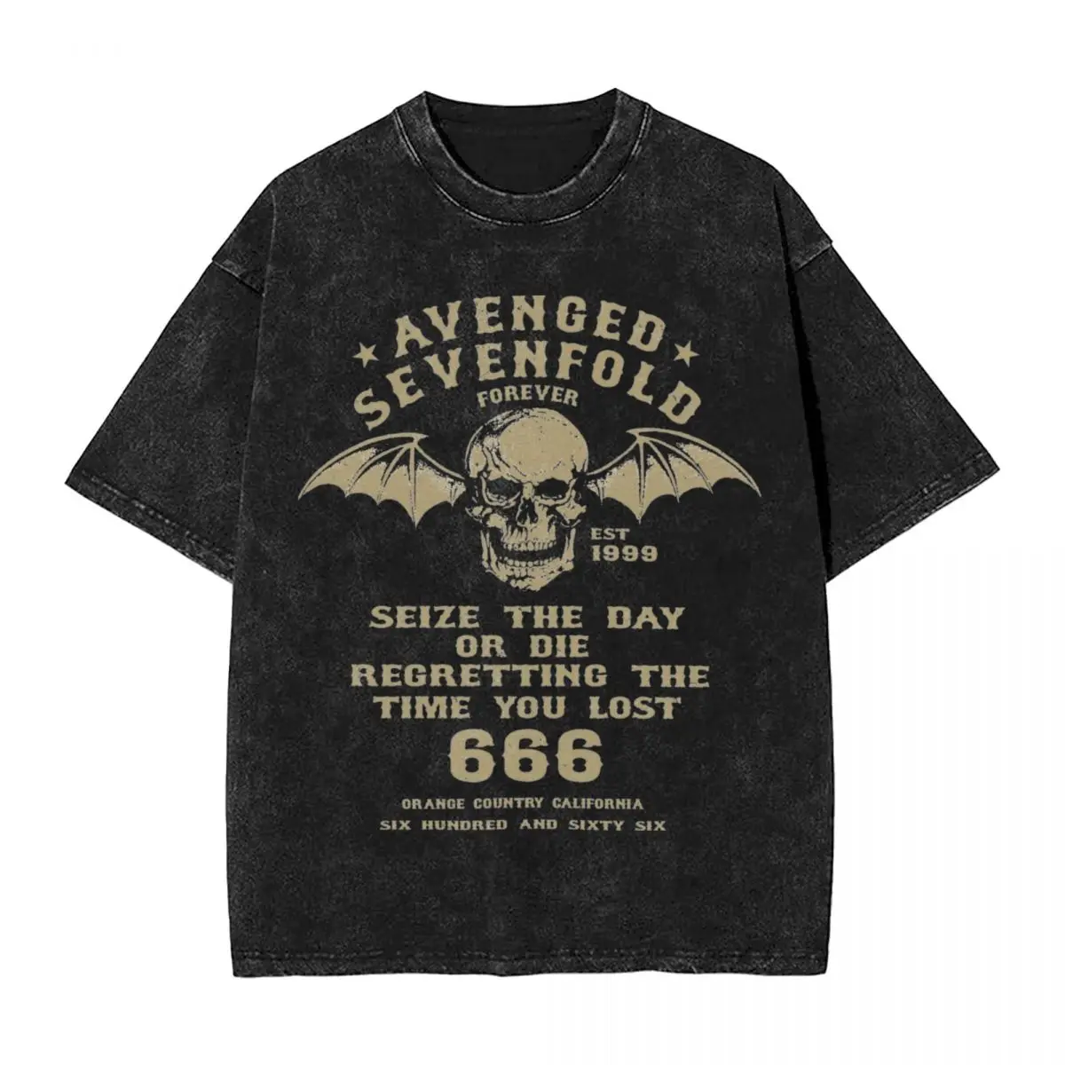 Футболка Avenged Sevenfold с эффектом потертости, уличная одежда в стиле хип-хоп, Новинка футболки и топы для мужчин и женщин, 100% хлопок, с принтом оверсайз
Футболка Avenged Sevenfold с эффектом потертости, уличная одежда в стиле хип-хоп, Новинка футболки и топы для мужчин и женщин, 100% хлопок, с принтом оверсайз
