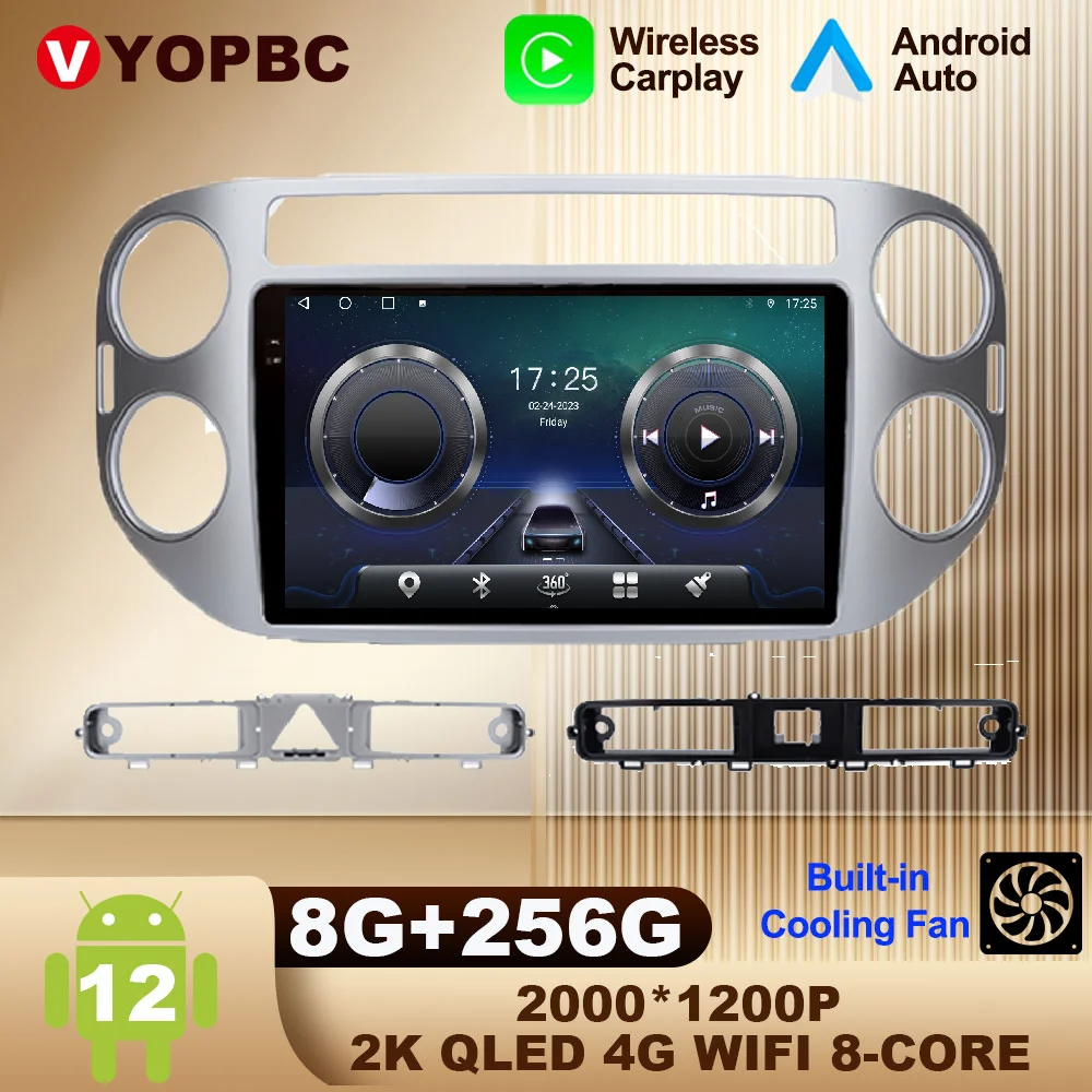 Android 12 For VW Volkswagen Tiguan 2006 - 2016 Car Radio Video Player Navigation GPS ADAS 4G SWC RDS BT Multimedia WIFI DSP
Android 12 For VW Volkswagen Tiguan 2006 - 2016 Car Radio Video Player Navigation GPS ADAS 4G SWC RDS BT Multimedia WIFI DSP