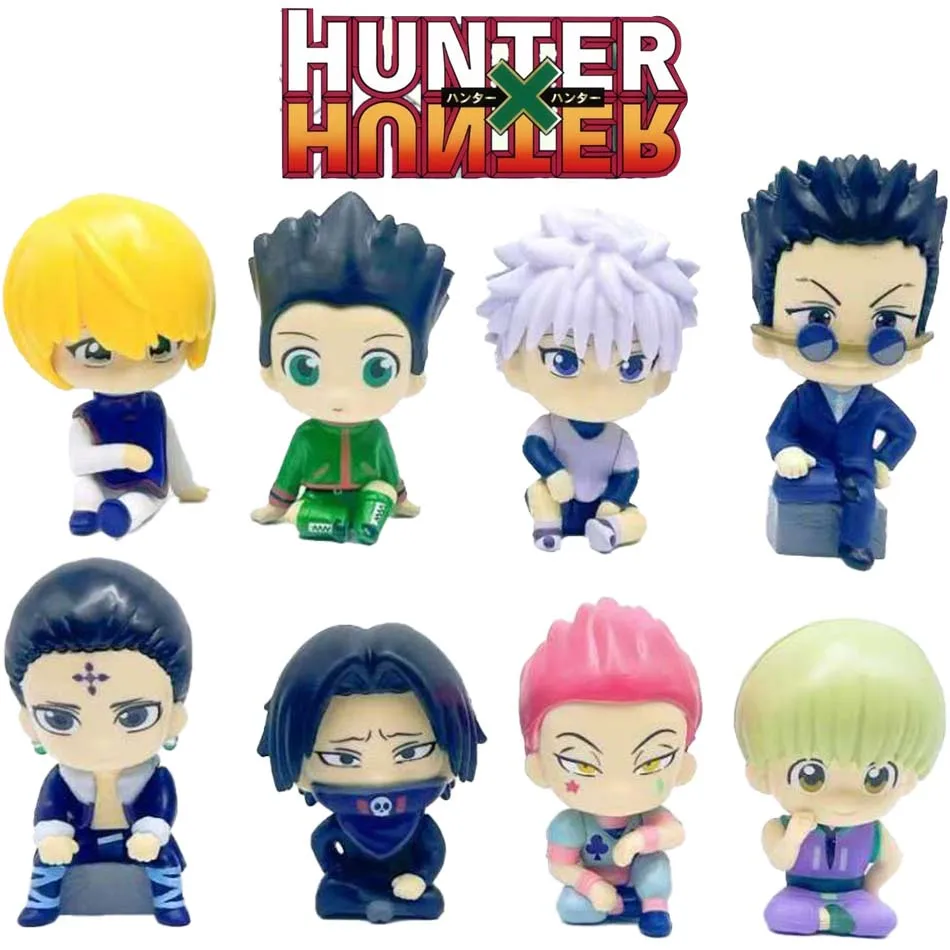 Аниме-фигурка Hunter x Hunter, Gon Freecss, Alluka Zoldyck, Chrollo Lucilfer, Statuette Kurapika, Model Toys, Presente
Аниме-фигурка Hunter x Hunter, Gon Freecss, Alluka Zoldyck, Chrollo Lucilfer, Statuette Kurapika, Model Toys, Presente