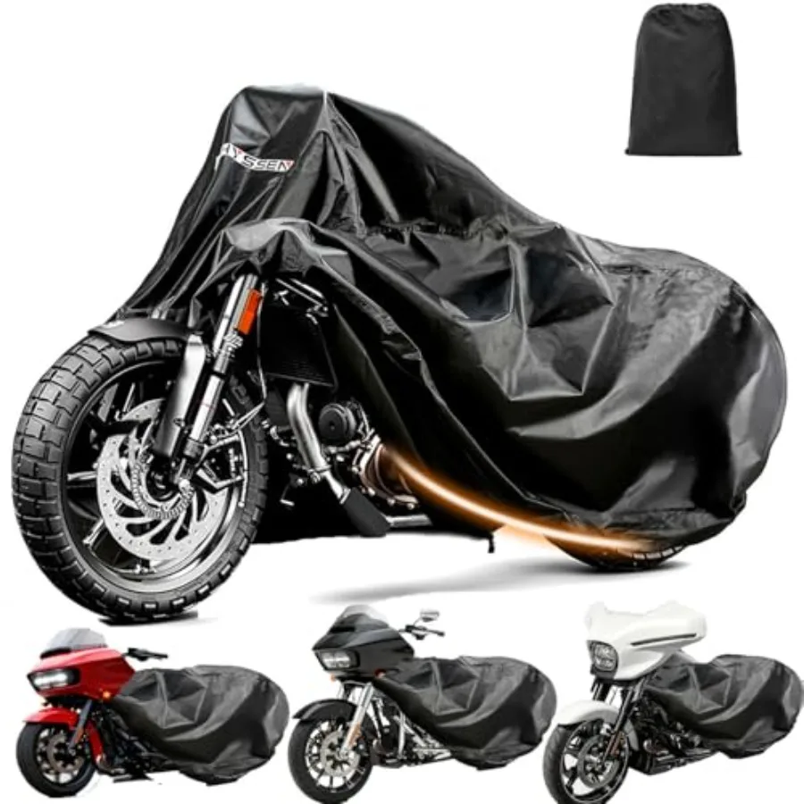Heavy Duty Motorcycle Cover for - Enhanced Waterproof Motorcycle Covers Outdoor Storage Applicable to mainstream medium-sized m
Heavy Duty Motorcycle Cover for - Enhanced Waterproof Motorcycle Covers Outdoor Storage Applicable to mainstream medium-sized m