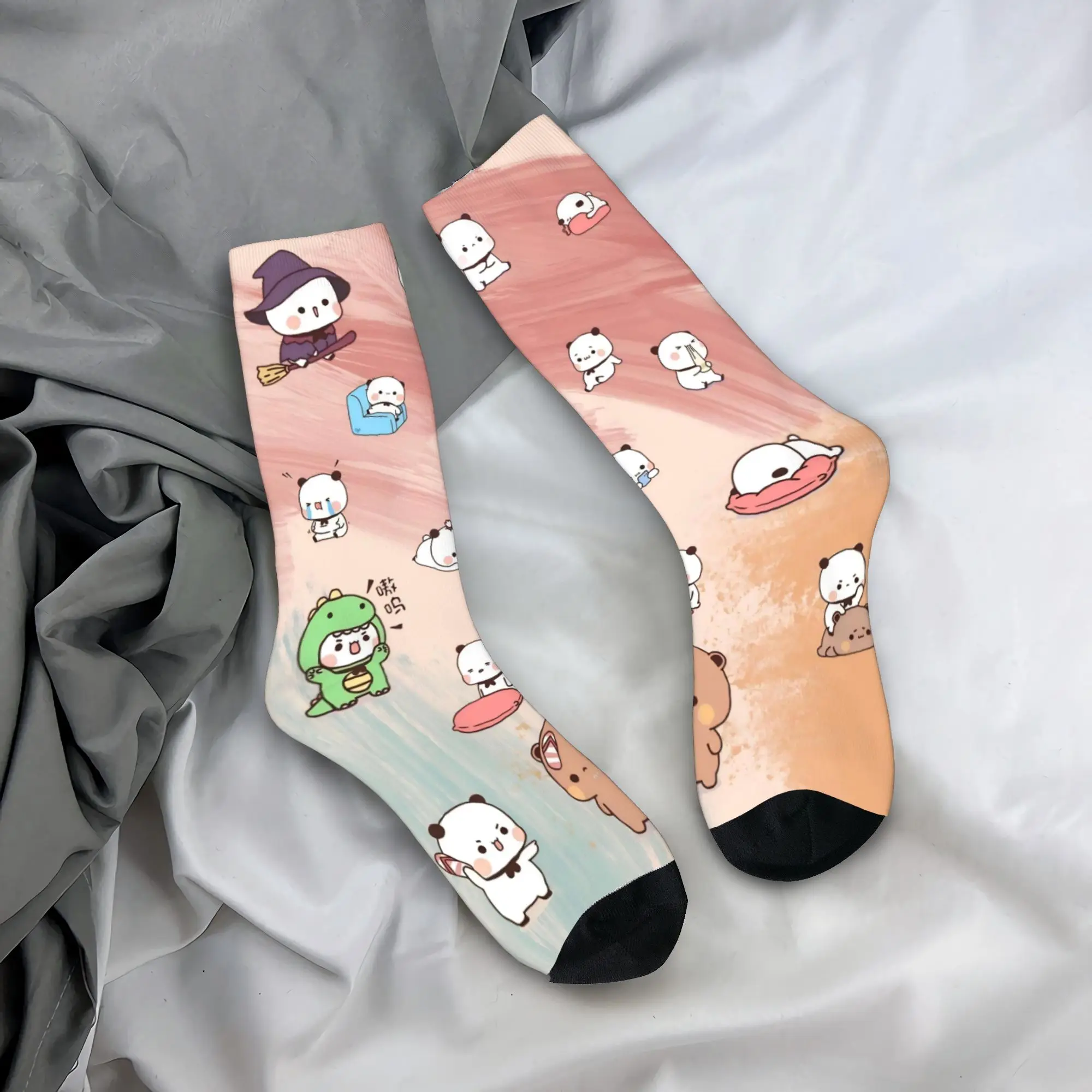 Men Socks Bubu Dudu Cute Cartoon Bear Stockings Non-Slip Breathable Socks Autumn Gothic Graphic Running Sports Socks
Men Socks Bubu Dudu Cute Cartoon Bear Stockings Non-Slip Breathable Socks Autumn Gothic Graphic Running Sports Socks