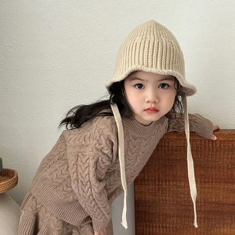 Cute Korean Style Baby Knitted Hat Warm Windproof Baby Bucket Hat Outdoor Casual Children Basin Hats Kids
Cute Korean Style Baby Knitted Hat Warm Windproof Baby Bucket Hat Outdoor Casual Children Basin Hats Kids