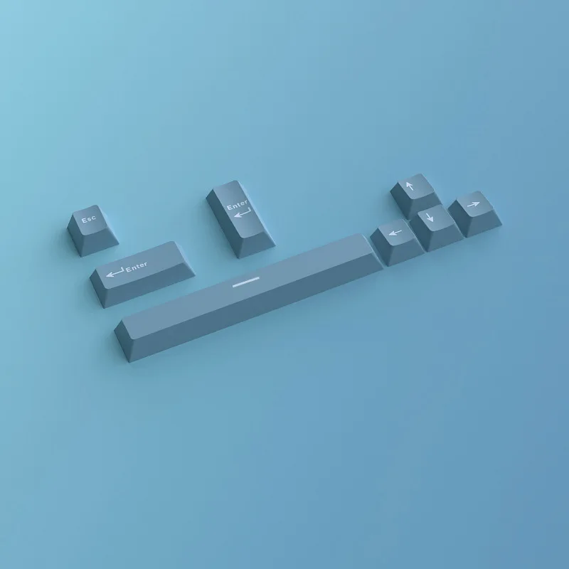 Keycap spot cloud lake blue keycap 8 key supplementary key original height PBT two-color injection molding material personalized
Keycap spot cloud lake blue keycap 8 key supplementary key original height PBT two-color injection molding material personalized