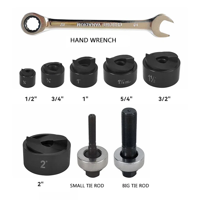 CC-60 Carbon Steel Hole Opening Head with Various Mold Manual Hole Opener Set
CC-60 Carbon Steel Hole Opening Head with Various Mold Manual Hole Opener Set
