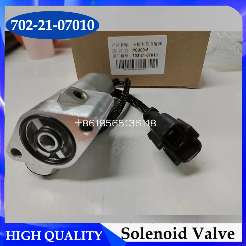 702-21-07010 PC200-6 PC220-6 Hydraulic Main Pump Solenoid Valve for Komastu Excavator Parts 702-21-07010
702-21-07010 PC200-6 PC220-6 Hydraulic Main Pump Solenoid Valve for Komastu Excavator Parts 702-21-07010