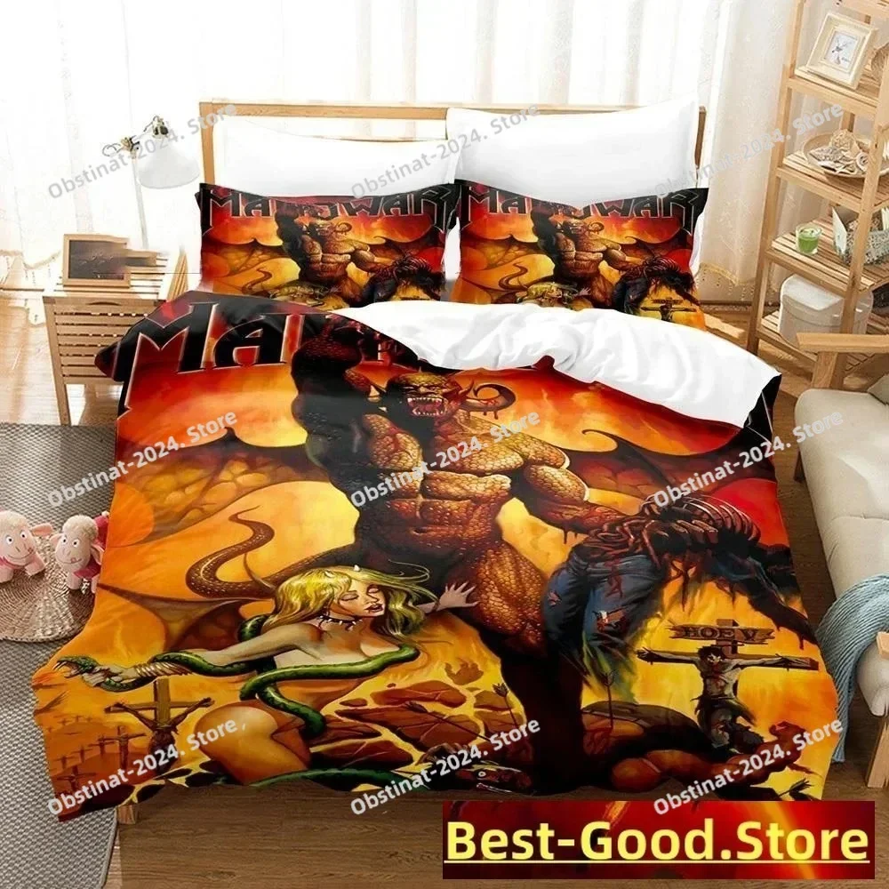 3D Printed Manowar Heavy Metal Band Bedding Set Boys Girls Twin Queen King Size Duvet Cover Pillowcase Bed boys Adult Bedroom
3D Printed Manowar Heavy Metal Band Bedding Set Boys Girls Twin Queen King Size Duvet Cover Pillowcase Bed boys Adult Bedroom