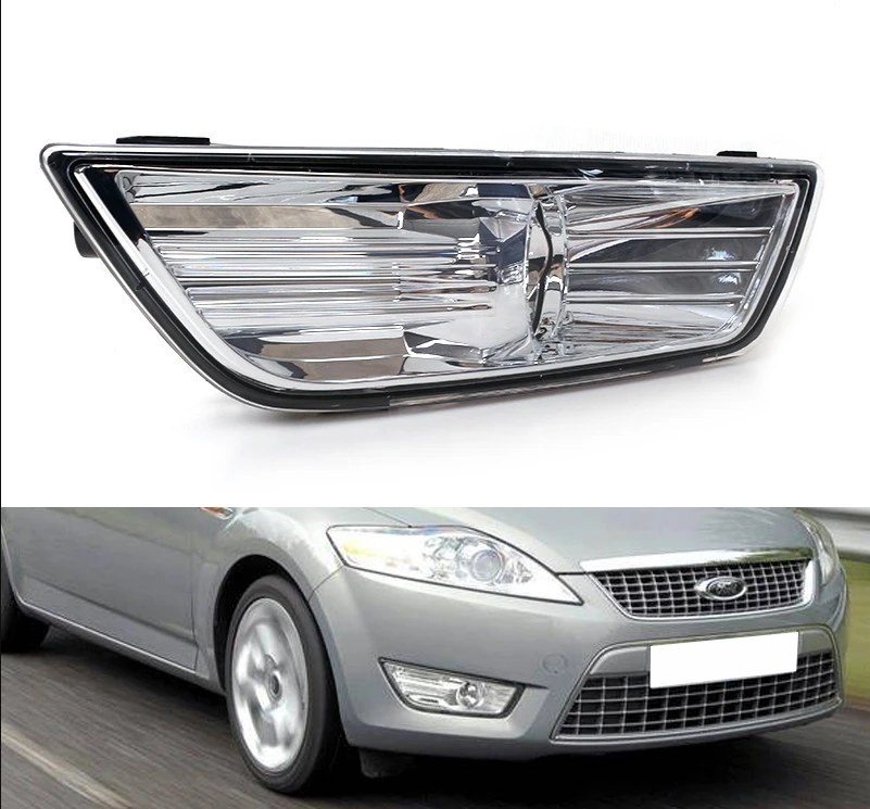 Car Front Bumper Fog Light For Ford Mondeo MK4 2007 2008 2009 2010 Fog Lamp Foglight Foglamp Anti-Fog Light Reflector With Bulb
Car Front Bumper Fog Light For Ford Mondeo MK4 2007 2008 2009 2010 Fog Lamp Foglight Foglamp Anti-Fog Light Reflector With Bulb