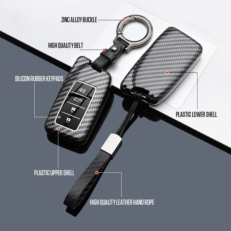 Car Remote Key Case Shell Cover Fob For Lexus NX IS RX ES GX LX LS UX GS 200 260 300 350 NX200 NX300 RX350 ES300 Keyless
