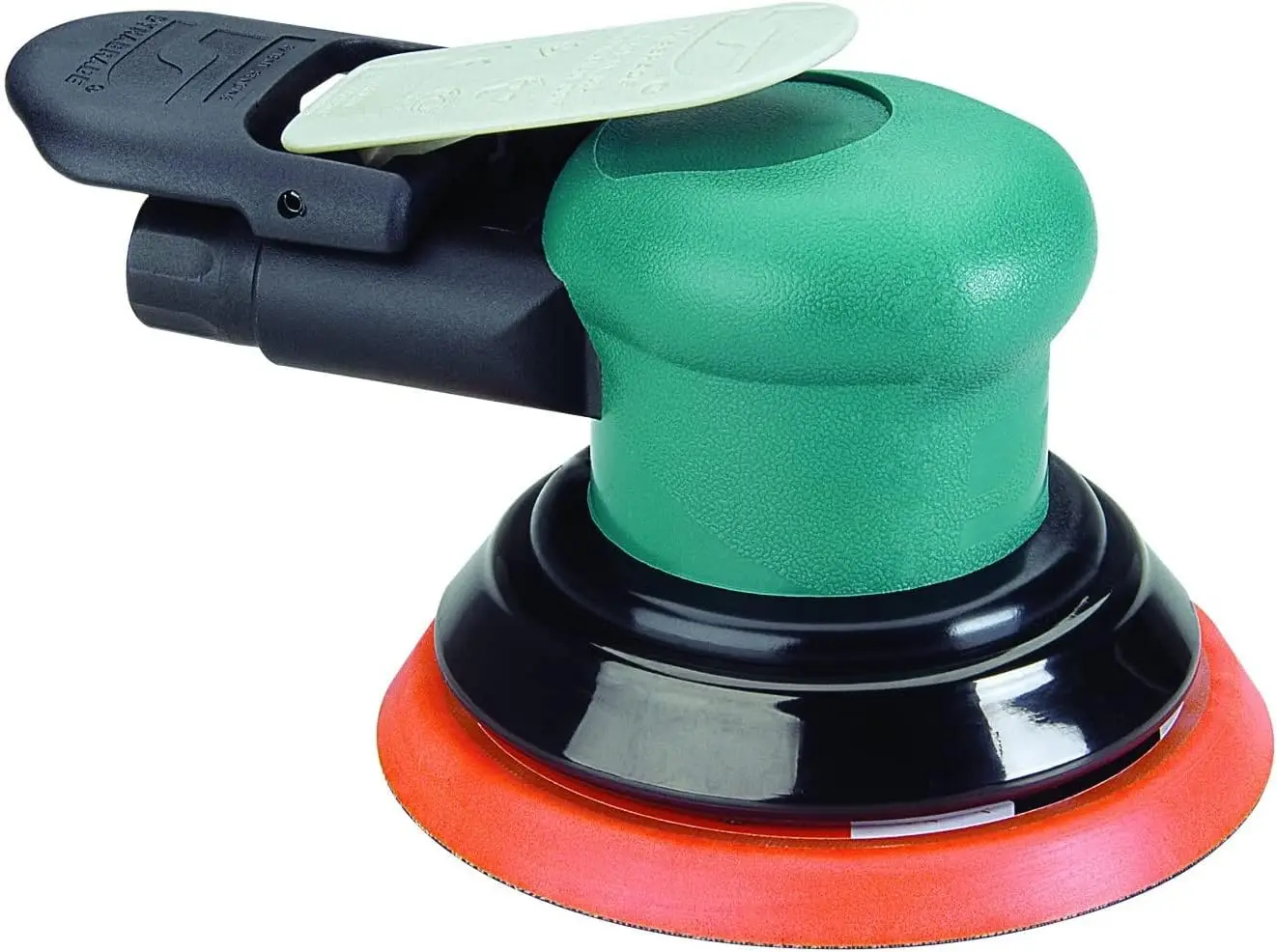 5" (127 mm) Diameter Random Orbital Sander, Non-Vacuum | 3/16" (5 mm) Diameter Orbit | 12000 RPM Pneumatic Motor
5" (127 mm) Diameter Random Orbital Sander, Non-Vacuum | 3/16" (5 mm) Diameter Orbit | 12000 RPM Pneumatic Motor