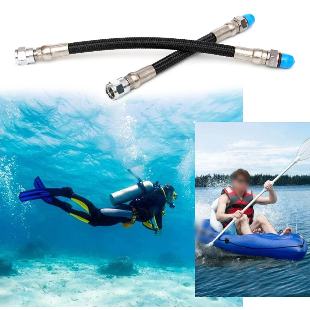 1 Pc Scuba Diving High Pressure Hose 15/22.5cm Nylon Weave Respiratory Regulator Pressure Tube For 1st Stage Gauge Accessories
1 Pc Scuba Diving High Pressure Hose 15/22.5cm Nylon Weave Respiratory Regulator Pressure Tube For 1st Stage Gauge Accessories
