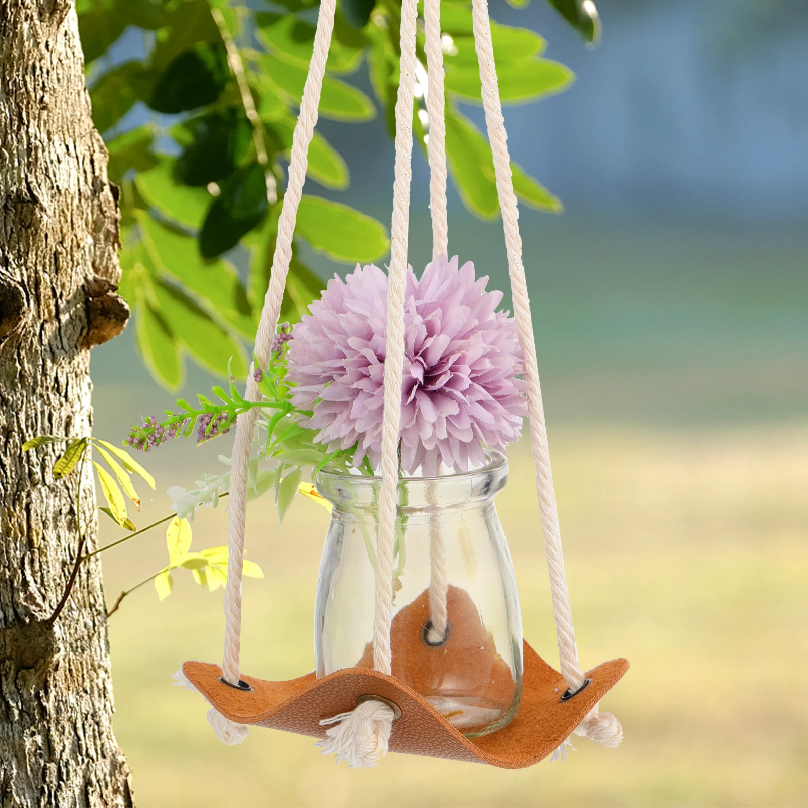 Cotton Rope Flower Pot Hanging Basket Planter Holder PU Strong Durable Indoor Outdoor Decor Modern Minimalist Home
Cotton Rope Flower Pot Hanging Basket Planter Holder PU Strong Durable Indoor Outdoor Decor Modern Minimalist Home