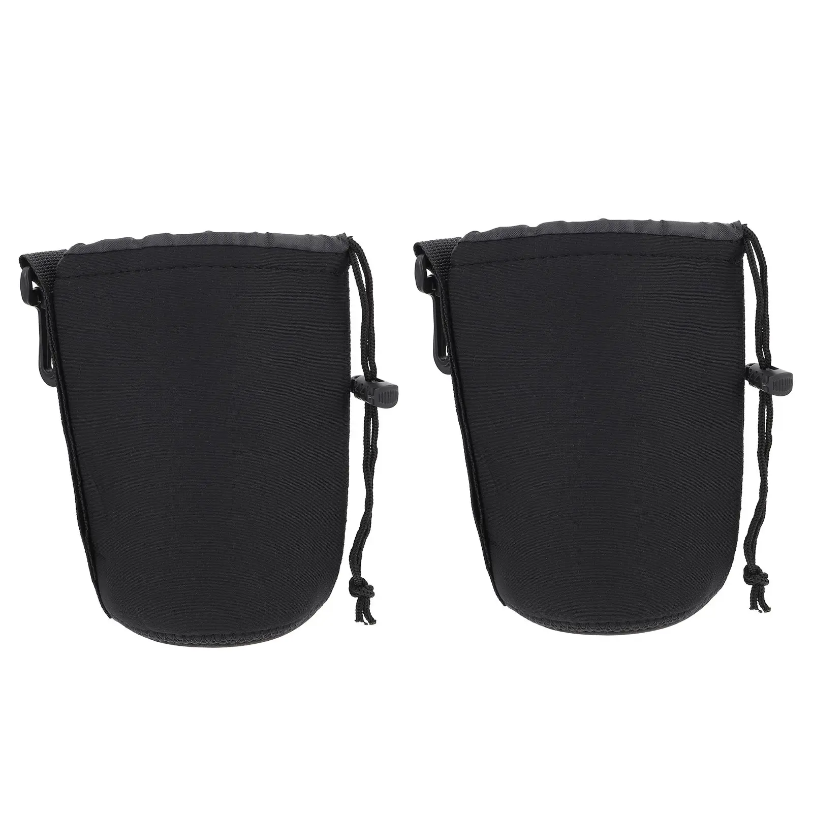 2Pcs Lens Pouch Bag Neoprene Camera Lens Case Drawstring Pouch Flexible Bag Camera Bags Cases Accessories Parts Black Practical
2Pcs Lens Pouch Bag Neoprene Camera Lens Case Drawstring Pouch Flexible Bag Camera Bags Cases Accessories Parts Black Practical