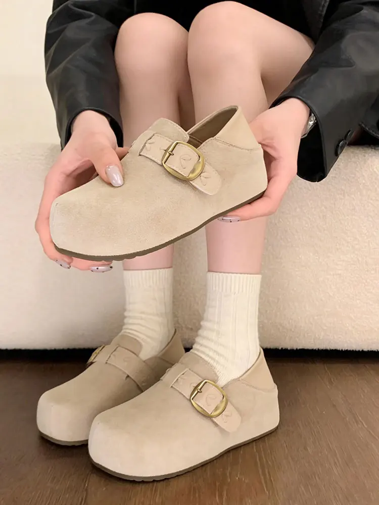 Women's Thick Sole EVA Clog Shoes Spring 2026 Slip-On round Toe Casual Fashion Single Shoes Deep Mouth Ultra-Fiber Material
Women's Thick Sole EVA Clog Shoes Spring 2026 Slip-On round Toe Casual Fashion Single Shoes Deep Mouth Ultra-Fiber Material