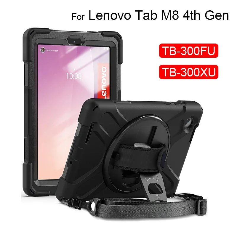 360 ° Вращающийся чехол для Lenovo Tab M8 4-го поколения Gen4 2023 TB-300FU TB-300XU 8-дюймовый планшет Сверхмощные прочные противоударные чехлы Cov
360 ° Вращающийся чехол для Lenovo Tab M8 4-го поколения Gen4 2023 TB-300FU TB-300XU 8-дюймовый планшет Сверхмощные прочные противоударные чехлы Cov