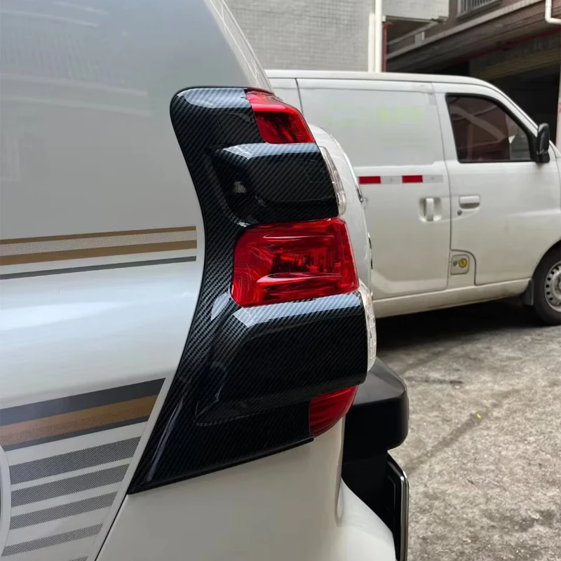 Exterior Taillight Cover For Toyota Land Cruiser Prado FJ150 2014-2017 Carbon Fiber Color Rear Lamp Trim Car Styling Accessories
Exterior Taillight Cover For Toyota Land Cruiser Prado FJ150 2014-2017 Carbon Fiber Color Rear Lamp Trim Car Styling Accessories