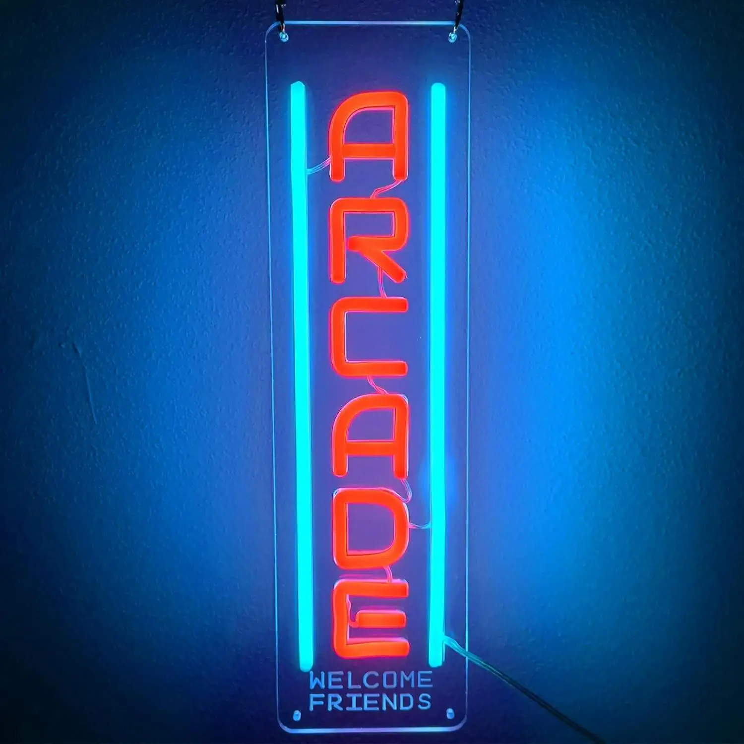 Arcade Neon Sign Vertical Handmade Personalized Retro Game LED Neon Light for Game Room Bedroom Wall Decor Birthday Gifts
Arcade Neon Sign Vertical Handmade Personalized Retro Game LED Neon Light for Game Room Bedroom Wall Decor Birthday Gifts