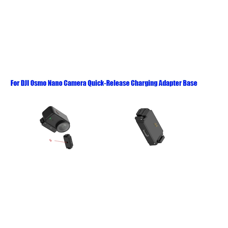 For DJI Osmo Nano Camera Quick-Release Charging Adapter Base
For DJI Osmo Nano Camera Quick-Release Charging Adapter Base