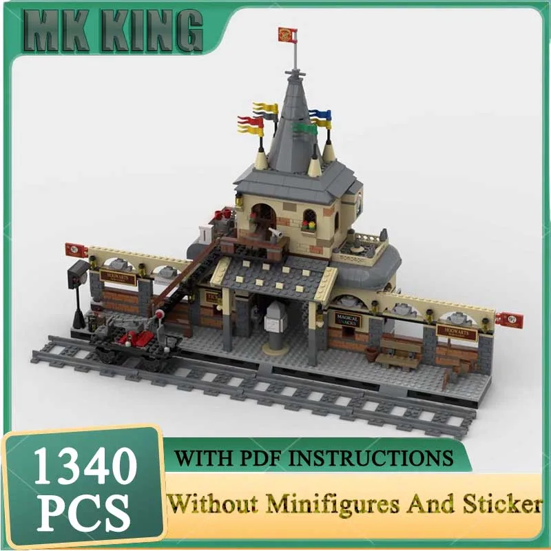 Movie Model Moc Building 718 Train Station Model Bricks Technology Blocks Assembly Gift Famous Scene Birthday Toys DIY Sets
Movie Model Moc Building 718 Train Station Model Bricks Technology Blocks Assembly Gift Famous Scene Birthday Toys DIY Sets