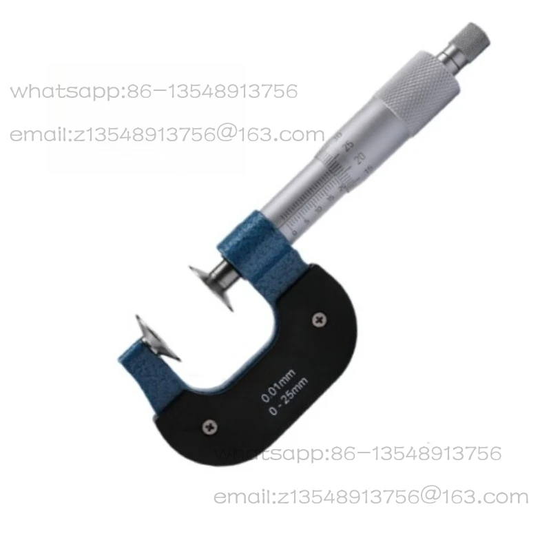 Common Normal Micrometer 0-25-50 High Precision 0.001 Digital Display Mechanical Gear Measurement Spiral Micrometer
Common Normal Micrometer 0-25-50 High Precision 0.001 Digital Display Mechanical Gear Measurement Spiral Micrometer
