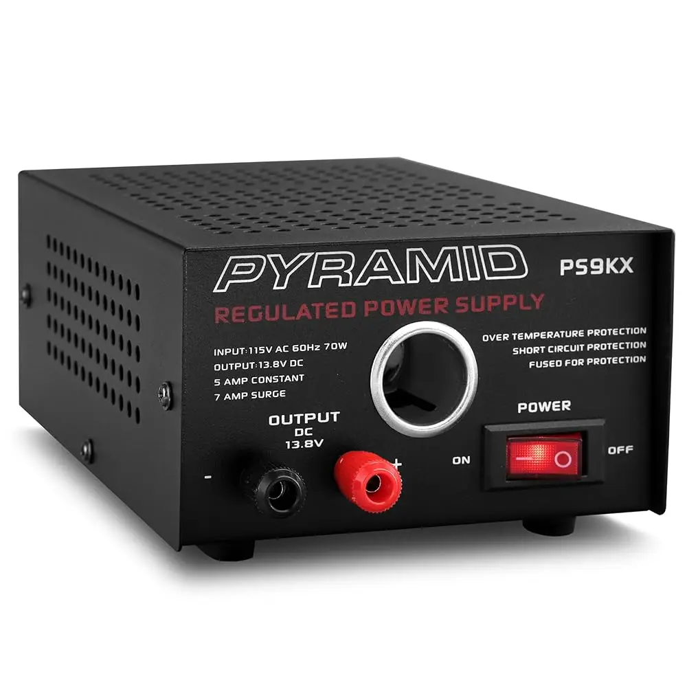 Free ShippingFree ShippingPS9KX Universal Compact Bench Power Supply-5 Amp Linear Regulated Home Lab Benchtop Converter w/ 13.8
Free ShippingFree ShippingPS9KX Universal Compact Bench Power Supply-5 Amp Linear Regulated Home Lab Benchtop Converter w/ 13.8