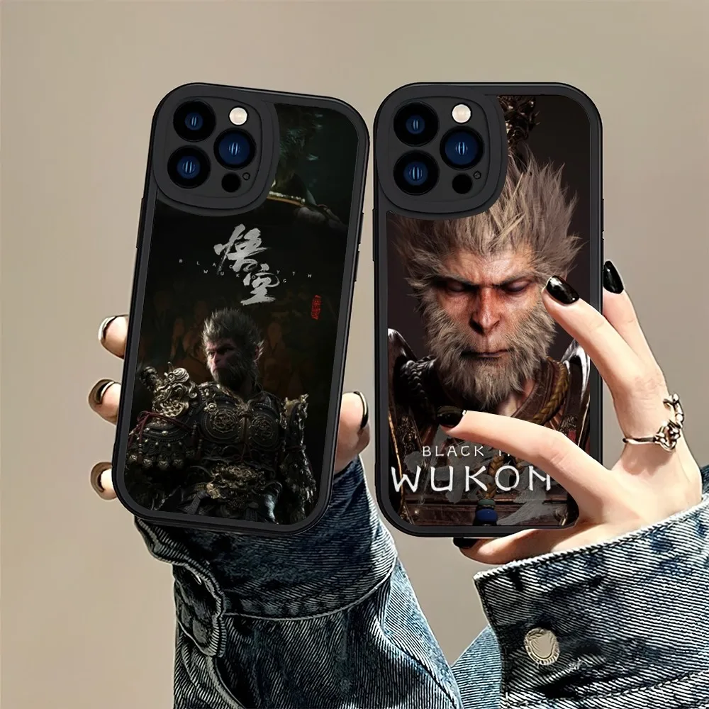 Game Black Myth W-Wukong Phone Case For iPhone 11 12 13 14 15 X XR Pro MAX Plus Lens Protective Leather Soft Back Cover
Game Black Myth W-Wukong Phone Case For iPhone 11 12 13 14 15 X XR Pro MAX Plus Lens Protective Leather Soft Back Cover