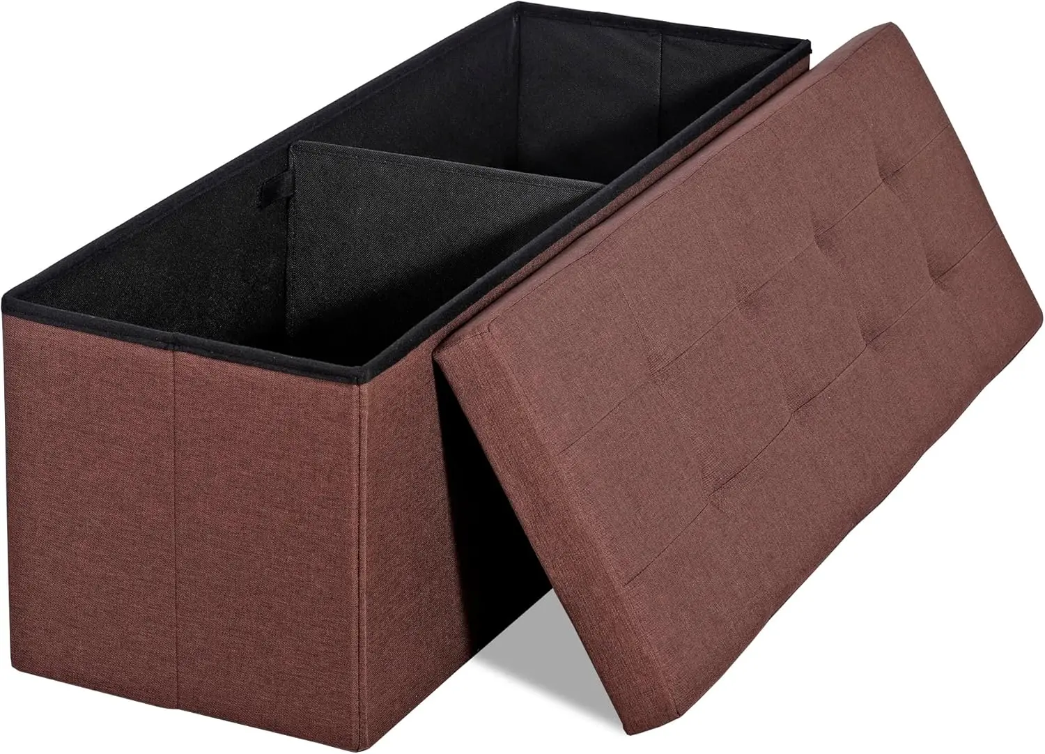 43.3 Hes Folding Storage Ottoman Bench Storage Chest Footrest With Foam Padded Seat, Great For Bedroom, Entryway And Living
43.3 Hes Folding Storage Ottoman Bench Storage Chest Footrest With Foam Padded Seat, Great For Bedroom, Entryway And Living