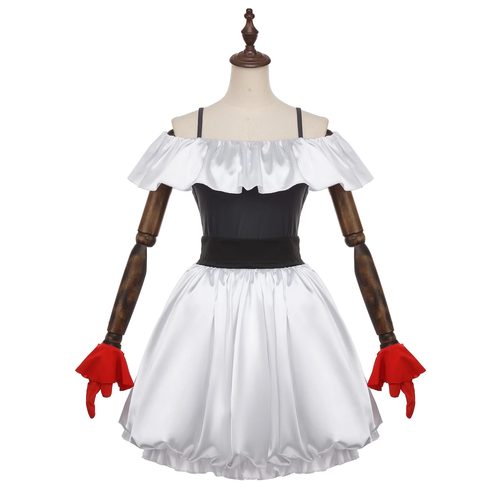 AwwwCos Anime Arima Kana Cosplay Costume Women Cute White Top Fluffy Skirt Gloves Headwear Socks Set Stage Performance Outfit
AwwwCos Anime Arima Kana Cosplay Costume Women Cute White Top Fluffy Skirt Gloves Headwear Socks Set Stage Performance Outfit