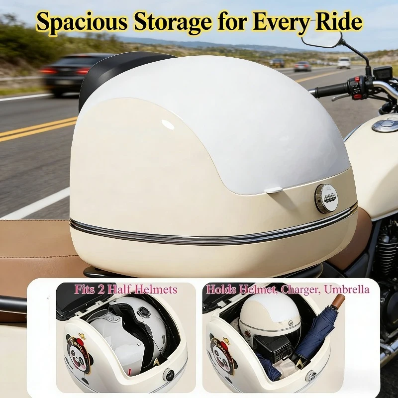 Motorcycle Trunk Universal Electric Vehicle Trunk Battery Car Rear Trunk Large Capacity Storage Box Waterproof Tail Box
Motorcycle Trunk Universal Electric Vehicle Trunk Battery Car Rear Trunk Large Capacity Storage Box Waterproof Tail Box