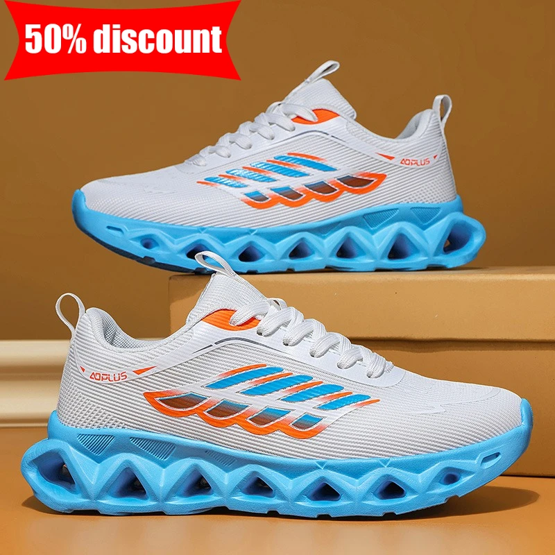 Mens Sports Shoes Lightweight Mesh Comfortable Lace Up Tennis Shoes 2026 New Shock-absorbing Training Fitness Running Shoes
Mens Sports Shoes Lightweight Mesh Comfortable Lace Up Tennis Shoes 2026 New Shock-absorbing Training Fitness Running Shoes