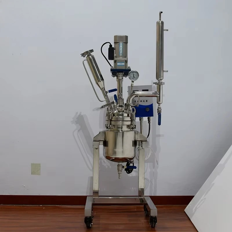 Multifunctional Jacket Heating Reactor Stainless Steel Jacketed Reactor
Multifunctional Jacket Heating Reactor Stainless Steel Jacketed Reactor