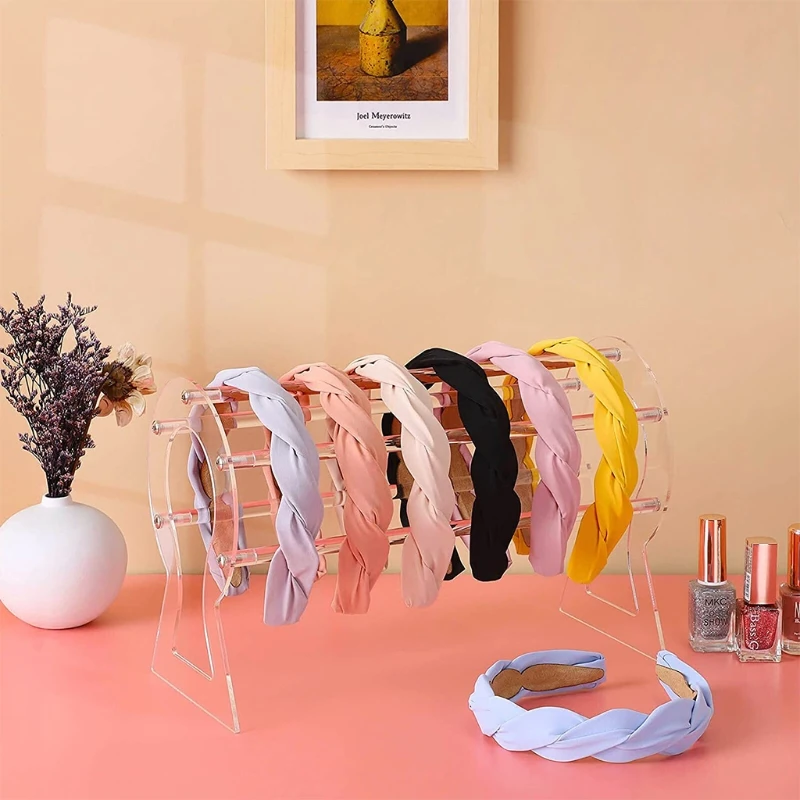 Clear Acrylic Horizontal Headband Hairband Holder Display Organizer Jewelry Display Stand for Teen Girls and Women Gifts
Clear Acrylic Horizontal Headband Hairband Holder Display Organizer Jewelry Display Stand for Teen Girls and Women Gifts