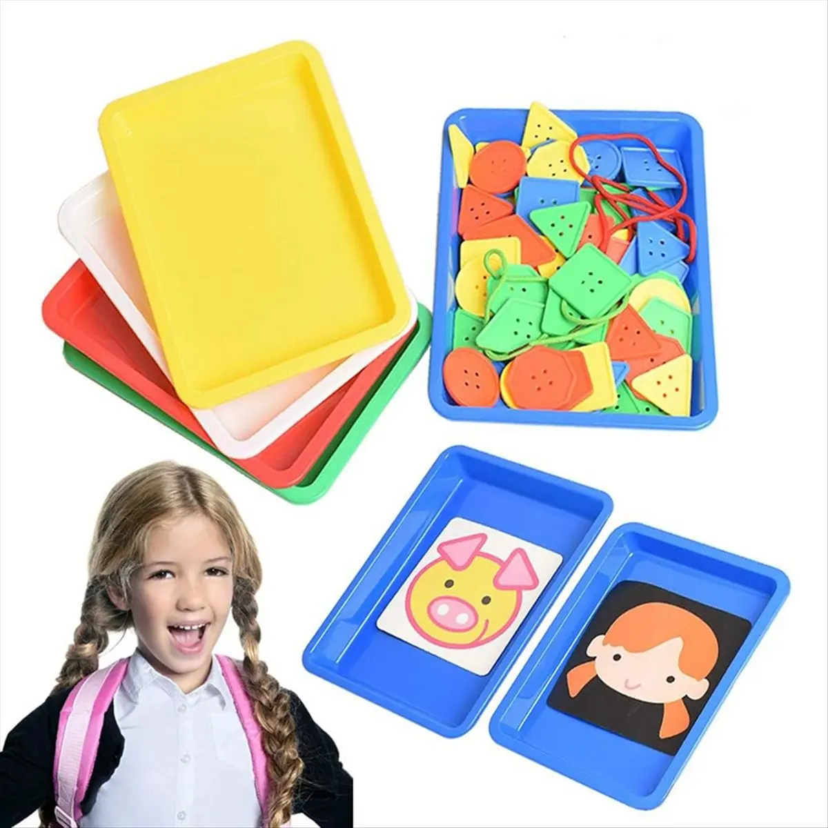 *A14E 10 PCS Multicolor Plastic Art Trays,Activity Plastic Tray,Serving Tray for Art and Crafts,Painting,Organizing Supply
*A14E 10 PCS Multicolor Plastic Art Trays,Activity Plastic Tray,Serving Tray for Art and Crafts,Painting,Organizing Supply