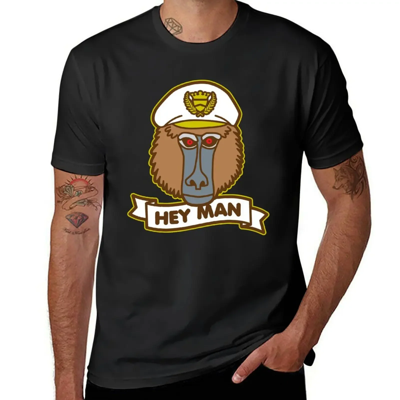 Hey Man Baboon T-Shirt summer top luxury clothing labubu valentines clothes luxury t-shirt clothes for men
Hey Man Baboon T-Shirt summer top luxury clothing labubu valentines clothes luxury t-shirt clothes for men