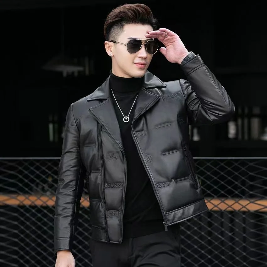 leather 100% genuine fur coat men jacketLeather men's 2023 new high-end down sheep suit collar slim thickened winter
leather 100% genuine fur coat men jacketLeather men's 2023 new high-end down sheep suit collar slim thickened winter