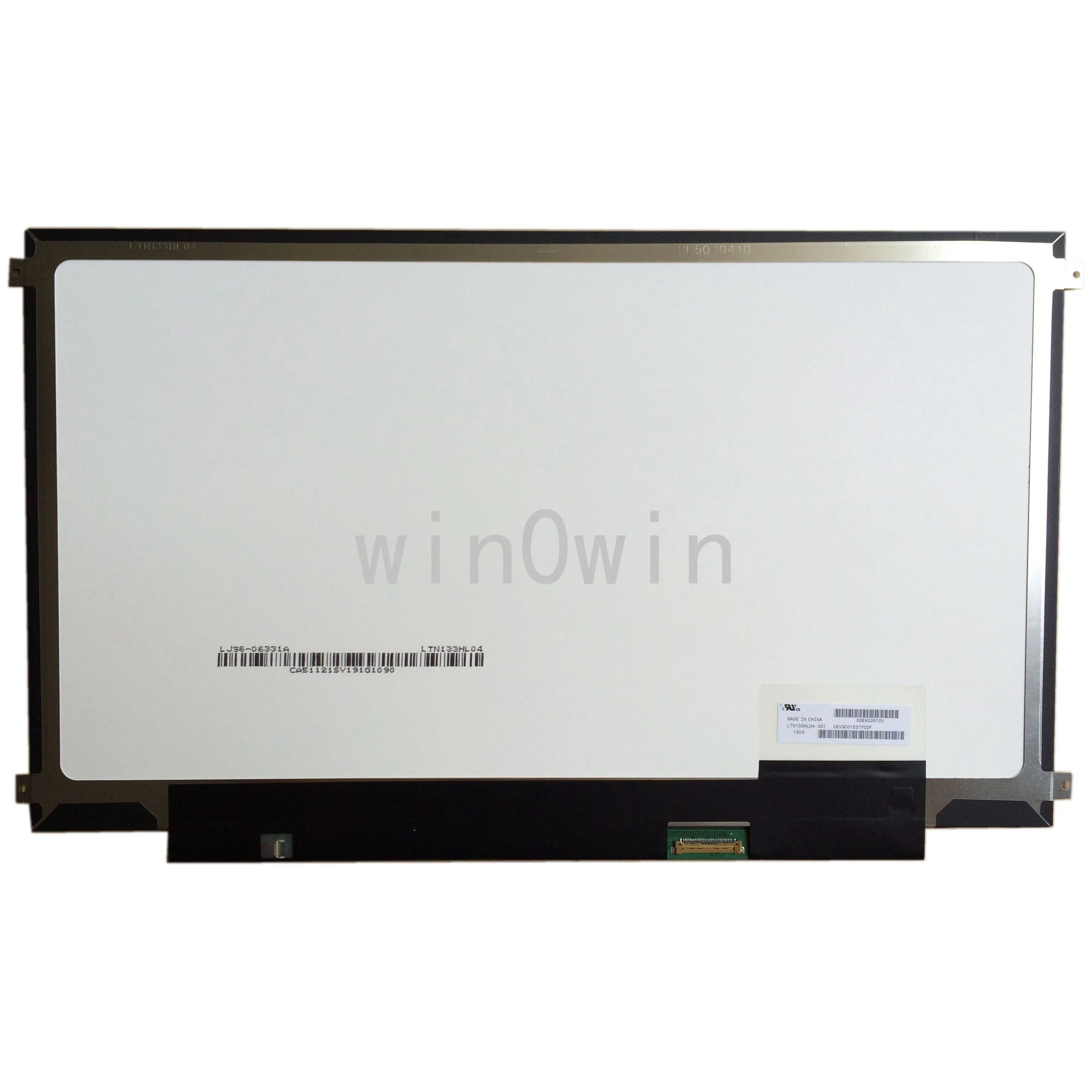 LTN133HL04 301 LTN133HL04-301 13.3 Slim 30PIN eDP left+right 2 screw holes LED LCD SCREEN
LTN133HL04 301 LTN133HL04-301 13.3 Slim 30PIN eDP left+right 2 screw holes LED LCD SCREEN