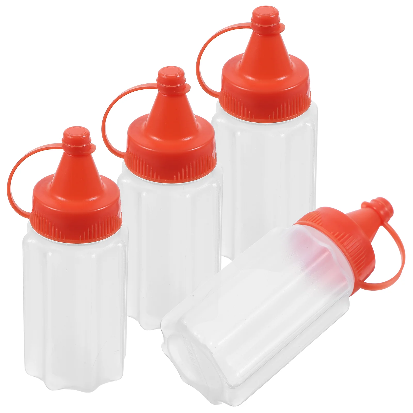 4 Pcs Squeeze Bottles Sauce Ketchup Storage Condiment Salad Dispenser Red Mustard Syrup Container
4 Pcs Squeeze Bottles Sauce Ketchup Storage Condiment Salad Dispenser Red Mustard Syrup Container