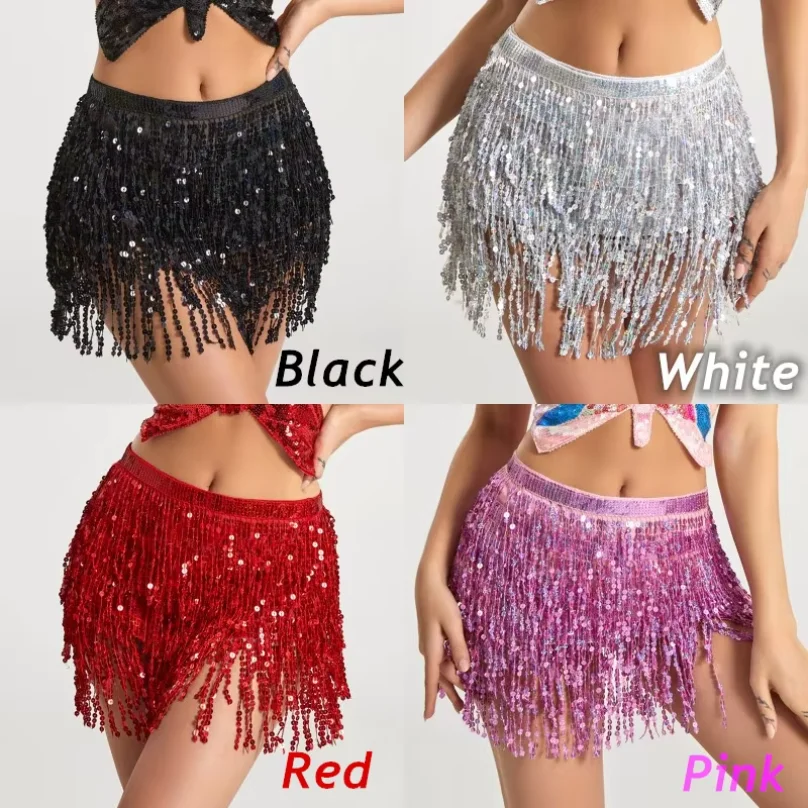 Stage Performance Belly Dance Layer Sequins Tassel Chain Belts Skirt Wrap Club Indian Latin Hula Dancer Beach Hip Waist Scarf
Stage Performance Belly Dance Layer Sequins Tassel Chain Belts Skirt Wrap Club Indian Latin Hula Dancer Beach Hip Waist Scarf